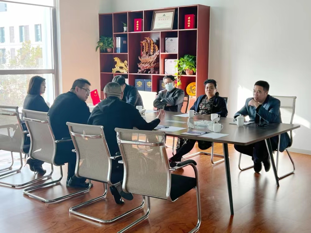 熱烈歡迎人民消防工程股份有限公司領導蒞臨我司參觀考察